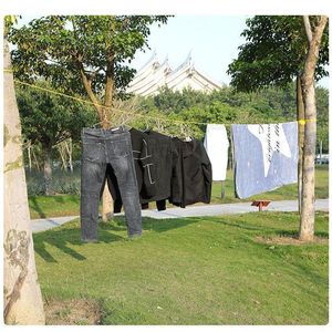 Tendedero antideslizante portátil para exteriores, tipo gancho, resistente al viento, para secar edredones en viajes - Product Image 2