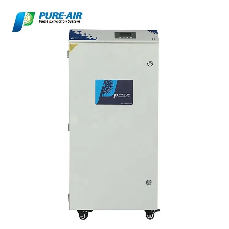 Sıcak satış PA-400FS-HP-IQ saf hava lazer duman çıkarıcı 9600Pa yüksek negatif basınç