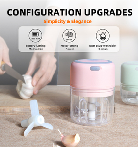 250ml <span class=keywords><strong>Mini</strong></span> tragbarer elektrischer Akten vernichter Smart Food Processor Chopper für Vetables Fleisch Knoblauch mühle Zwiebel schredder Wireless <span class=keywords><strong>USB</strong></span> - Product Image 6