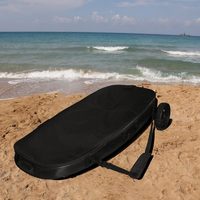 Jeu d'eau OEM LOGO personnalisé PU & Oxford Planche de surf planche de surf à roulettes Carry Electric Foilboard Efoil Bag Cover avec roues