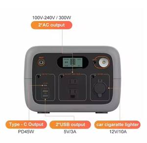 Générateur domestique portable 300W/200W avec contrôleur MPPT 220Volts Wireless <span class=keywords><strong>Powerbank</strong></span> - Product Image 4