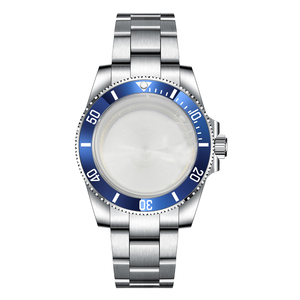 Piezas de Reloj con Movimiento NH35, Correa de Acero Inoxidable de 40 mm, Bisel de Cerámica, Compatible con ETA 2836/2813 Miyota <span class=keywords><strong>Serie</strong></span> 82 para Caja de Reloj - Product Image 2