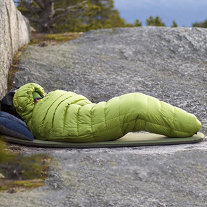 Sac de couchage en duvet d'oie de camping imperméable et léger sous zéro portable pour l'extérieur personnalisé avec sac de compression - Product Image 4