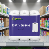 Papier toilette ultra doux pour hôtel en gros, rouleau de papier toilette pas cher