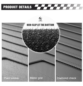 2021-2023 modèle Y tous temps TPE <span class=keywords><strong>tapis</strong></span> de sol Cargo Liner Set 3D <span class=keywords><strong>caoutchouc</strong></span> protection voiture avant arrière couverture pour Golf Accord CR-V - Product Image 5