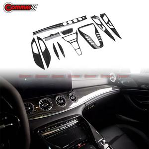 Panneau de commande central en fibre de carbone sèche de style GTR pour Mercedes Bens <span class=keywords><strong>AMG</strong></span> GT43 GT50 GT53 GT63 Garniture de sortie d'évent Intérieur - Product Image 1