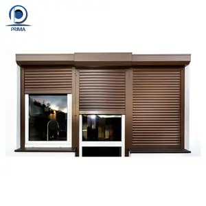 Prima Harga bagus kualitas tinggi Roller Shutter jendela keselamatan pelindung angin Roller Shutter jendela