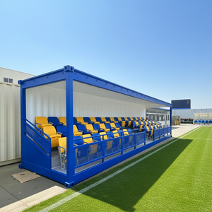 Tribuna Contenedor para Eventos Deportivos 20/40FT, Gradas Móviles Modulares con Asientos Plegables para Uso Escolar y en Estadios - Product Image 1
