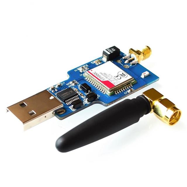 USB to GSM serial port GPRS SIM800C module with Bluetooth computer control phone calls
