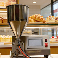 Machine de remplissage semi-automatique ZD200F conviviale pour la décoration de gâteaux, le remplissage de beignets et l'équipement de l'industrie alimentaire