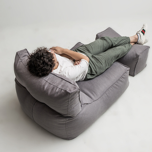 Hot Sale <strong>Waterproof</strong> Outdoor Sofa Set Furniture Lounge Memory Foam Oversized <strong>Bean</strong> <strong>Bag</strong> with Filling - Product Image 3