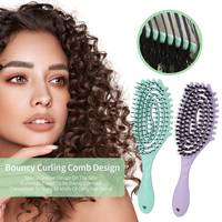 Nouveau Peigne Coiffant pour la Définition des Boucles, à Poils Lisses et Creux, pour l'Application d'Encens Anti-moustiques