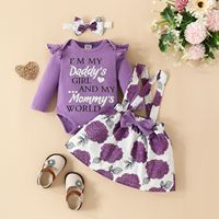Ensemble de Barboteuses Unisexe pour Nouveau-nés Filles Bodys et Jupes en Tissu Tissé pour la Saison Printemps Automne