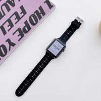 Desain Baru Pola Bunga Matahari Tali Jam Tangan Silikon untuk Apple Series 11 1 2 3 4 5 6 7 8 9 10.