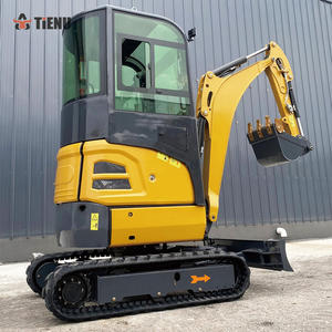 Küçük Ekskavatörler 2 Ton Mini Ekskavatör Üst Düzey Ekskavatör Döner Bomlu Teleskopik Palet Çiftlik Arazisi Hazırlığı İçin - Product Image 3