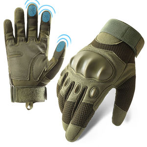 Nuevos guantes tácticos de concha suave con almohadilla protectora para dedos, guantes de seguridad antideslizantes y para caza al aire libre con pantalla táctil - Product Image 1