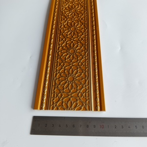 11cm chiều rộng vàng đôi màu nhựa trang trí dòng PS bọt trang trí khuôn - Product Image 5