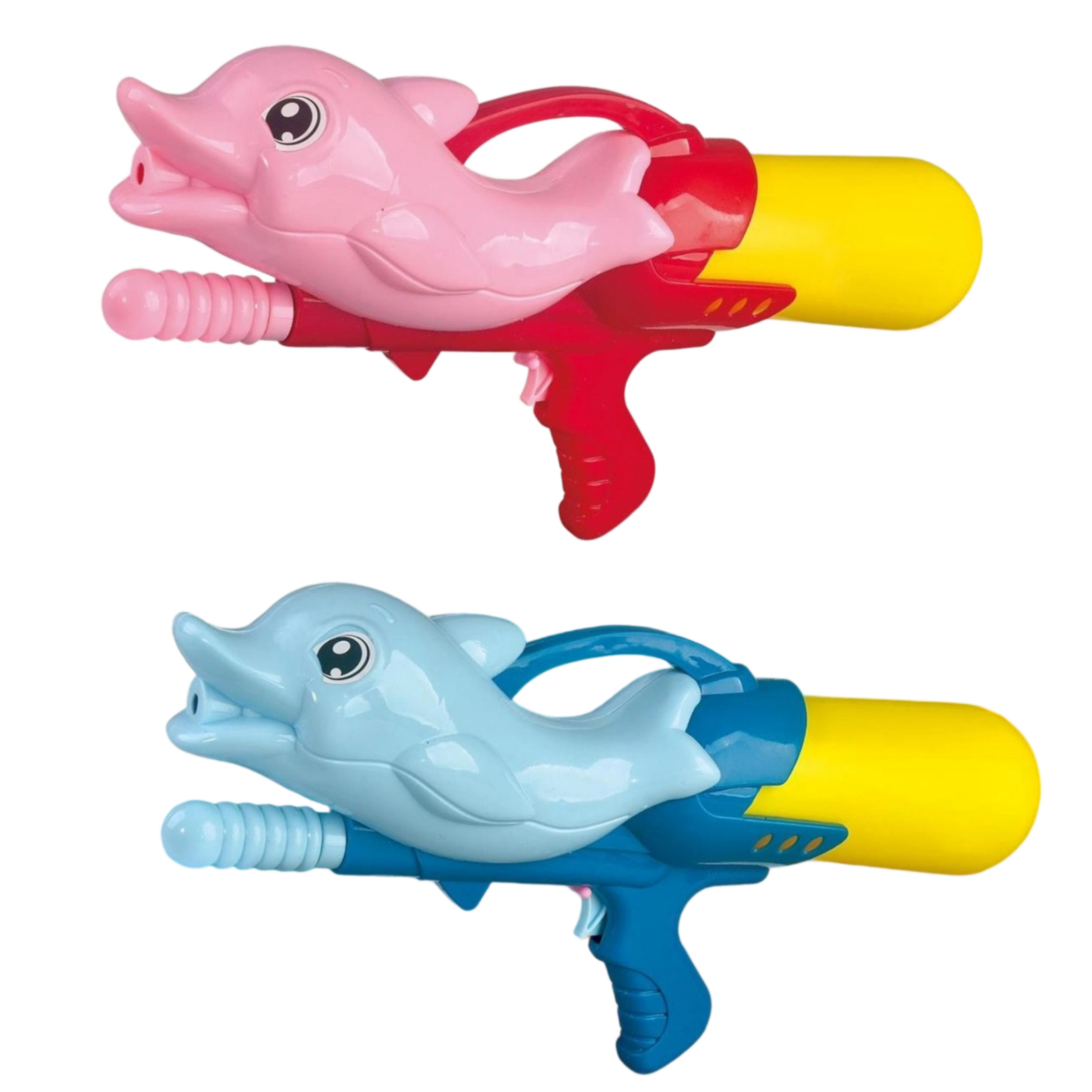 Bluesky Pistola Ad Acqua Rosa Con Serbatoio 33 Cm - Gioco Estivo Per Bambini 3+ Anni - 2