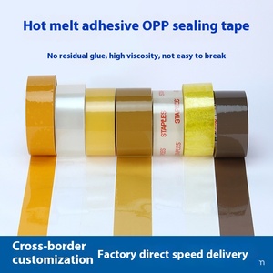 <strong>Wholesale</strong> Custom BOPP High Adhesion Hot Melt <strong>Tape</strong> Printed Transparent <strong>Brown</strong> Paper Packaging <strong>Tape</strong> Waterproof Feature for Sealing - Product Image 6