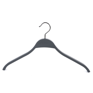 Zara vai rộng Áo sơ mi móc áo phong cách nhựa nhà sản xuất quần áo đa chức năng màu xám hiển thị quần áo có thể gập lại quần áo giá - Product Image 1