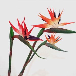 GZYX007 gran oferta Real Touch Strelitzia Reginae <span class=keywords><strong>Aiton</strong></span> simulación pájaro del paraíso tallo flor Artificial hogar sala de estar Decoración - Product Image 1