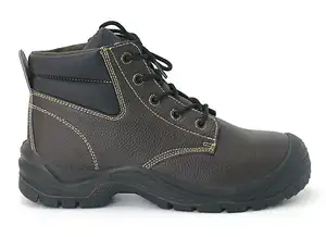 Sicurezza costruzione di lavoro in acciaio protezione testa scarpe di sicurezza impermeabile scarpe da trekking stivali da esterno da uomo