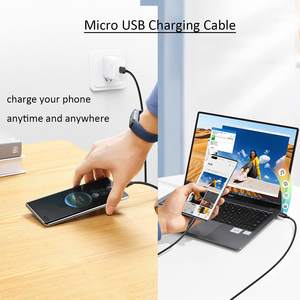 SYONG USB-A charge rapide 2.0 cordon Micro B câble de charge Micro USB Compatible Samsung pour Nokia anciens téléphones Android lecteurs <span class=keywords><strong>MP3</strong></span> - Product Image 5