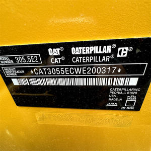 Usato America CAT bruco 305.5 5,5ton di escavatori in buone condizioni a basso prezzo di seconda mano - Product Image 6
