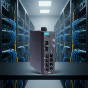Enrutador Gigabit Ethernet de 8 Puertos Moxa EDR-8010, Dispositivo de Red Industrial - Product Image 3