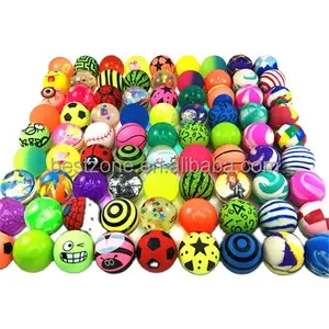 Wholesale High Quality 32mm Mixed Colorful High Bounce Ball Bouncy Ball Toys