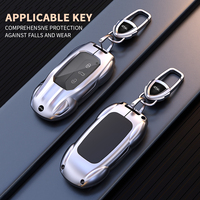 Housse de clé intelligente populaire en alliage de zinc pour Volkswagen Golf Lamando Lavida Plus Bora Passat Passat Teramont, étui de clé en forme de voiture de sport