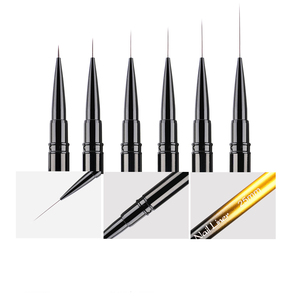 <span class=keywords><strong>Crayon</strong></span> <span class=keywords><strong>de</strong></span> fil d'ongle <span class=keywords><strong>de</strong></span> poignée en métal <span class=keywords><strong>de</strong></span> haute qualité 6/9/12/15/18/25mm Logo personnalisé stylo <span class=keywords><strong>de</strong></span> <span class=keywords><strong>dessin</strong></span> <span class=keywords><strong>de</strong></span> brosse <span class=keywords><strong>de</strong></span> revêtement d'ongle en gros en vrac - Product Image 3