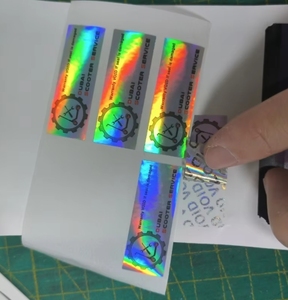 custom hologram security label sticker warranty void - Product Image 1