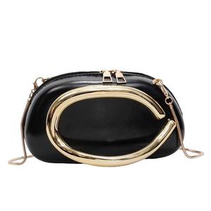 กระเป๋าใต้วงแขนผู้ชาย PU คุณภาพสูง สีพื้น ซิป กระดุม ทนทาน 3 ลิตร+ สายสะพายไหล่เดี่ยว คอลเลคชั่นใหม่ ฤดูใบไม้ผลิ 2025 สไตล์สตรีท - Product Image 6