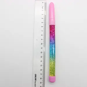 School Fee Toverstaf Balpen Flash Pen Kleurrijke Liquid Magic Creative Drijfzand Pen