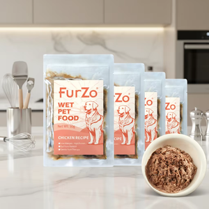 Snack Umido Furzo Personalizzato ad Alto Contenuto Proteico con Salsa di Carne <span class=keywords><strong>per</strong></span> la Salute Gastrointestinale con Vitamine 90G - Product Image 1