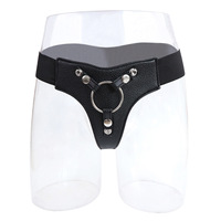 Harnais de Dildo Ajustable pour Femmes, Culotte Porte-Dildo pour Sexe Lesbien, Jouets Sexuels pour Adultes, Bondage en Cuir BDSM