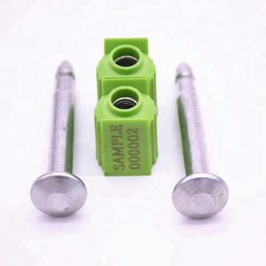 Sceau de sécurité ferroviaire en acier galvanisé à faible teneur en carbone certifié <span class=keywords><strong>ISO</strong></span> <span class=keywords><strong>17712</strong></span>, diamètre 8 mm, pour la douane et la sécurité - Product Image 5