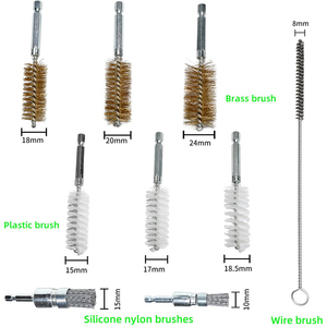 Kit d'outils de nettoyage des sièges d'injecteurs de moteurs <span class=keywords><strong>diesel</strong></span> universels 19 pièces avec tournevis - Product Image 5