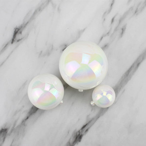 Reflective Colorful Round Wishing Ball Plastic Birthday Party Decoration Ornament Modern Style Dessert Table Cake Decor - Product Image 4