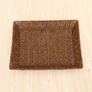 Mạnh mẽ thân thiện với môi PP mây phong cách đa chức năng lưu trữ nhà bếp Giỏ tổ chức hình chữ nhật container đựng thức ăn tủ lạnh - Product Image 2