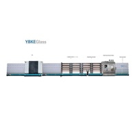 Ligne de production automatique de verre isolant à 7 sections avec commande PLC Siemens, machines pour verre double vitrage creux