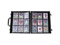 Classeur Toploader 180 personnalisable 9 pochettes 9 pochettes porte-cartes à outils en aluminium pour étui rigide OEM ODM pris en charge pour le commerce