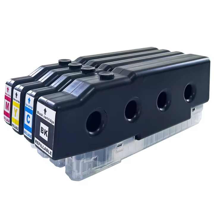 4 Colors/Set T08D1-T08D4 Refill Refillable Ink Cartridge for Epson WorkForce Enterprise AM4000 Color Printer