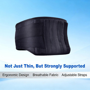 Cinturón <span class=keywords><strong>Lumbar</strong></span> Cómodo y Transpirable de Venta Directa de Fábrica, Soporte Elástico para la Espalda, Ideal para Correr, Conducir y Estar Sentado por Largos Periodos - Product Image 2