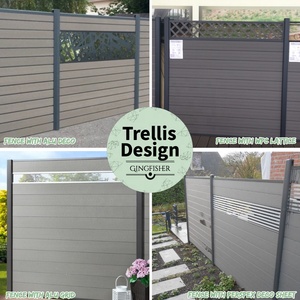 Lưới Hàng Rào Composite Lưới Mắt Cáo Trang Trí Thiết Kế Hàng Rào Tường Cho Vườn Nhà - Product Image 4