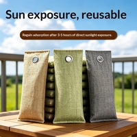 Sac purificateur d'air populaire en charbon actif pour la maison et la voiture, éliminateur de formaldéhyde, désodorisant pour chaussures, avec logo personnalisé