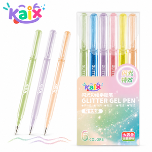 Bolígrafo <span class=keywords><strong>de</strong></span> <span class=keywords><strong>Gel</strong></span> con Purpurina Macron <span class=keywords><strong>de</strong></span> Gran Capacidad con Logotipo Personalizado al por Mayor <span class=keywords><strong>de</strong></span> KAIX, Bolígrafo <span class=keywords><strong>de</strong></span> Tinta <span class=keywords><strong>de</strong></span> <span class=keywords><strong>Gel</strong></span> <span class=keywords><strong>de</strong></span> Alto Volumen <span class=keywords><strong>de</strong></span> 1.0 mm para Libros <span class=keywords><strong>de</strong></span> Colorear para Adultos - Product Image 2