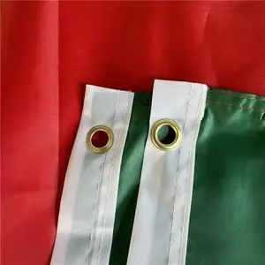 במלאי 90x150 ס""מ 3x5 דגלים מקסיקניים בחוץ מקסיקו מותאם אישית מדינה חומרים עמידים למים לאומי הדפסה דיגיטלית כדורגל
