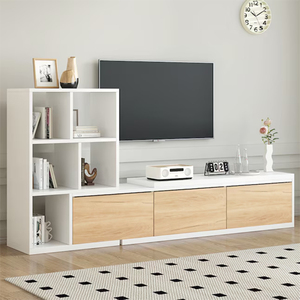 Prix d'Usine Meuble de Salon de Luxe au Design Moderne <span class=keywords><strong>Table</strong></span> <span class=keywords><strong>Console</strong></span> Extensible en Bois Meuble TV Support Rack Extensible - Product Image 3